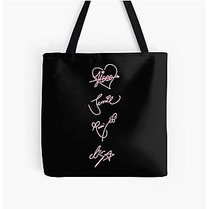 Blackpink Bags - BLACKPINK SIGNATURES All Over Print Tote Bag RB0401 [ID1795]