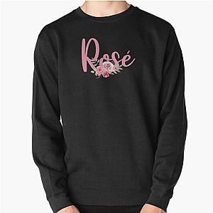 Blackpink Sweatshirts - BLACKPINK Rosé Floral Pullover Sweatshirt RB0401 [ID1828]