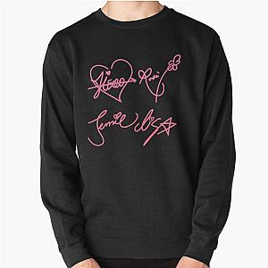 Blackpink Sweatshirts - BLACKPINK SIGNATURES  Pullover Sweatshirt RB0401 [ID1842]