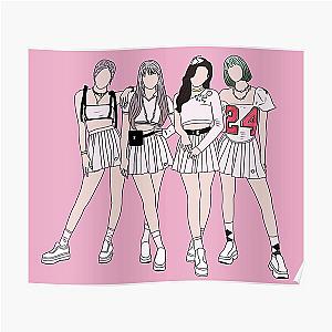 Blackpink Posters - BLACKPINK ICE CREAM  Poster RB0401 [ID1489]