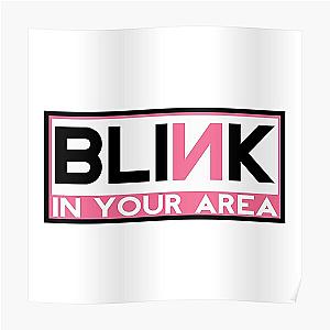 Blackpink Posters - BLACKPINK - BLINK IN YOUR AREA Poster RB0401 [ID1486]