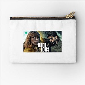 Black Doves Hidden In Plain Sight Black Doves Zipper Pouches