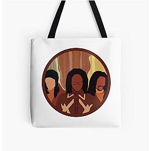 Black Eyed Peas - Behind The Front All Over Print Tote Bag