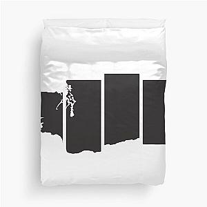 Black Flag - Washington State Duvet Cover