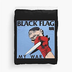 The Great Music Rock Metal Black Flag Band ivelhaf Duvet Cover