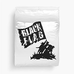 Black Flag Band Duvet Cover