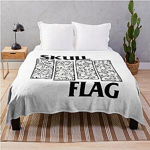 SKULL FLAG Throw Blanket