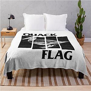 Quack Flag Throw Blanket