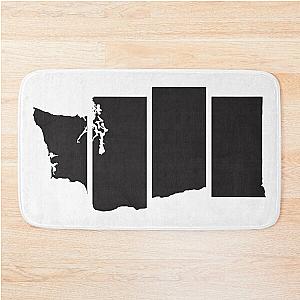 Black Flag - Washington State Bath Mat