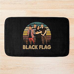 Vintage Black art members flag gift Bath Mat