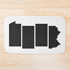 Black Flag - Pennsylvania State Bath Mat