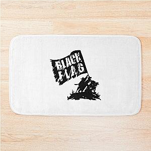 Black Flag Band Bath Mat