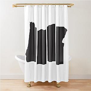 Black Flag - Oregon State Shower Curtain