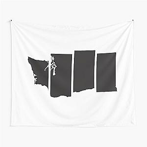 Black Flag - Washington State Tapestry