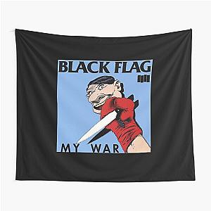 The Great Music Rock Metal Black Flag Band ivelhaf Tapestry