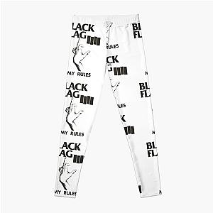 The Great Music Rock Metal Black Flag Band ivelhaf Leggings