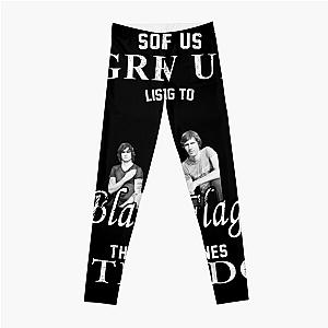 Some of us grew up Black art members flag gift Leggings