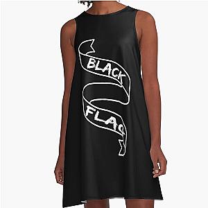 Black Flag A-Line Dress