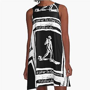 Flag Burning Propagandhi A-Line Dress