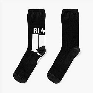 Black Flag America Rock Bands Music Black Retro Vintage Socks