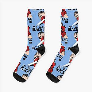 The Great Music Rock Metal Black Flag Band ivelhaf Socks