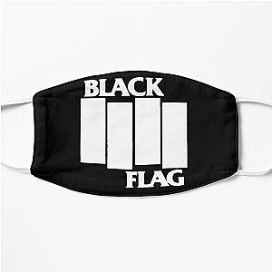 white black flag 2020 siangminggu Flat Mask