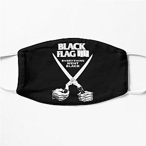 The Great Music Rock Metal Black Flag Band ivelhaf Flat Mask