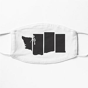 Black Flag - Washington State Flat Mask