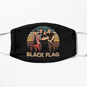 Vintage Black art members flag gift Flat Mask