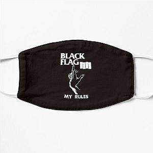 Black and White My Rules Love Flag American Rock Bands Music Flat Mask