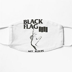 The Great Music Rock Metal Black Flag Band ivelhaf Flat Mask