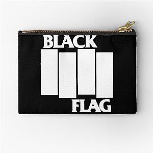 white black flag 2020 siangminggu Zipper Pouch