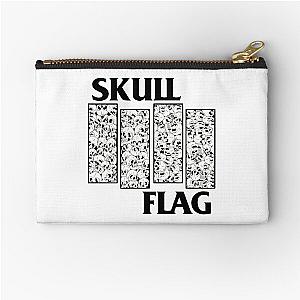 SKULL FLAG Zipper Pouch