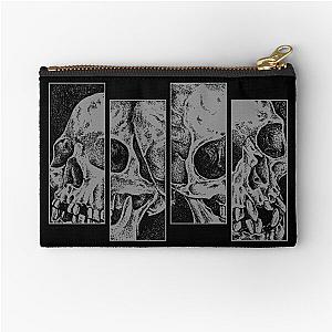 Skull black flag logo Zipper Pouch