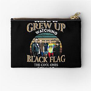 Black art members flag gift Zipper Pouch