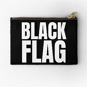 Black Flag Zipper Pouch