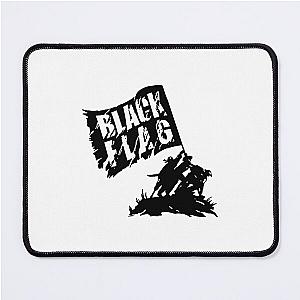 Black Flag Band Mouse Pad