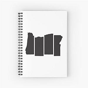 Black Flag - Oregon State Spiral Notebook