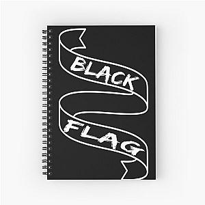 Black Flag Spiral Notebook