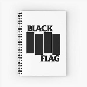 Black Flag Spiral Notebook