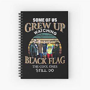 Black art members flag gift Spiral Notebook