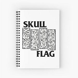 SKULL FLAG Spiral Notebook