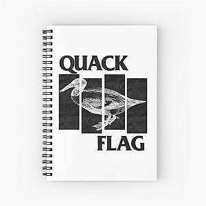 Quack Flag Spiral Notebook