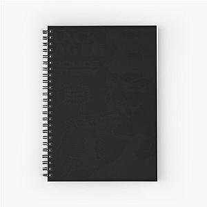 Black Flag Police Story Shirt, Black Flag band vintage Spiral Notebook