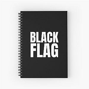 Black Flag Spiral Notebook