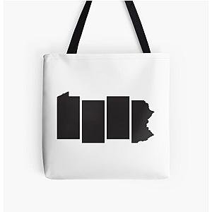 Black Flag - Pennsylvania State All Over Print Tote Bag