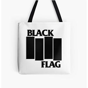 Black Flag All Over Print Tote Bag