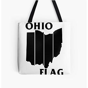 Black Flag - Ohio All Over Print Tote Bag