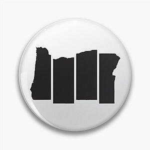 Black Flag - Oregon State Pin