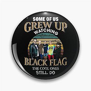 Black art members flag gift Pin